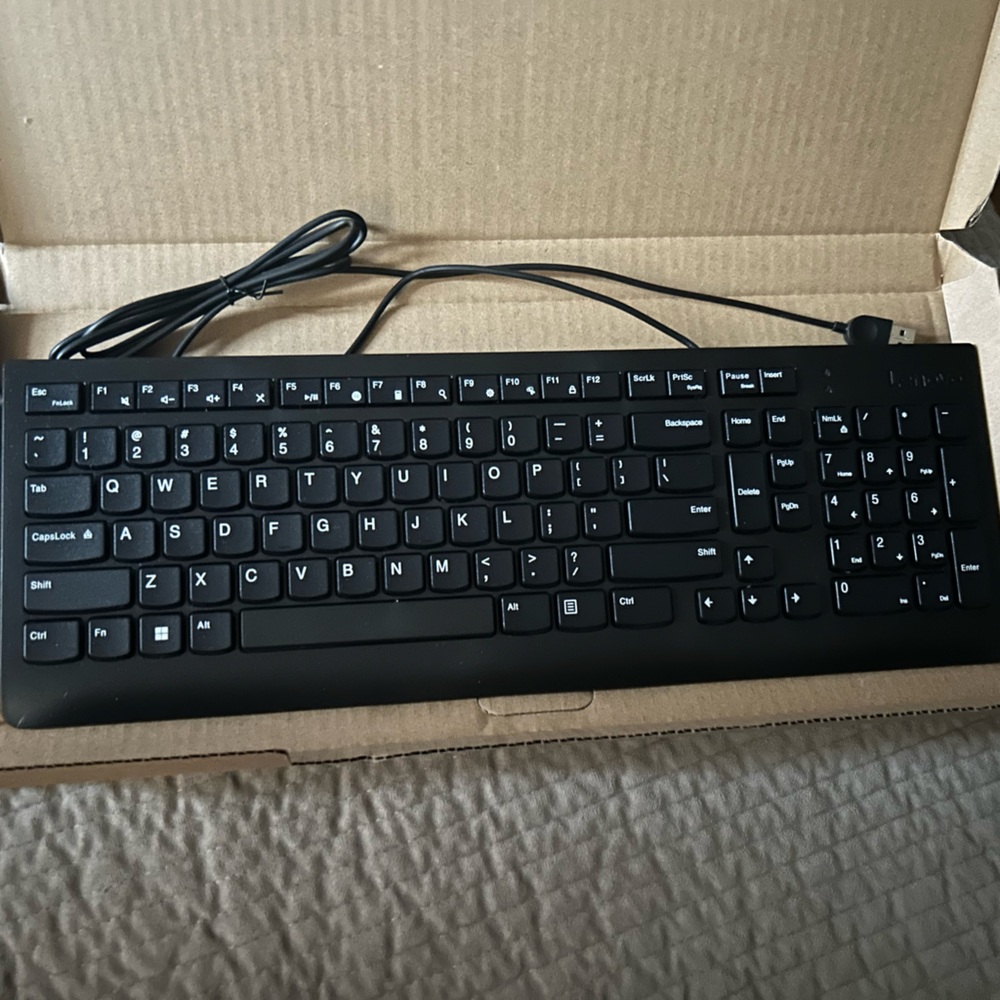 Lenovo Calliope USB Keyboard Gen2 Black